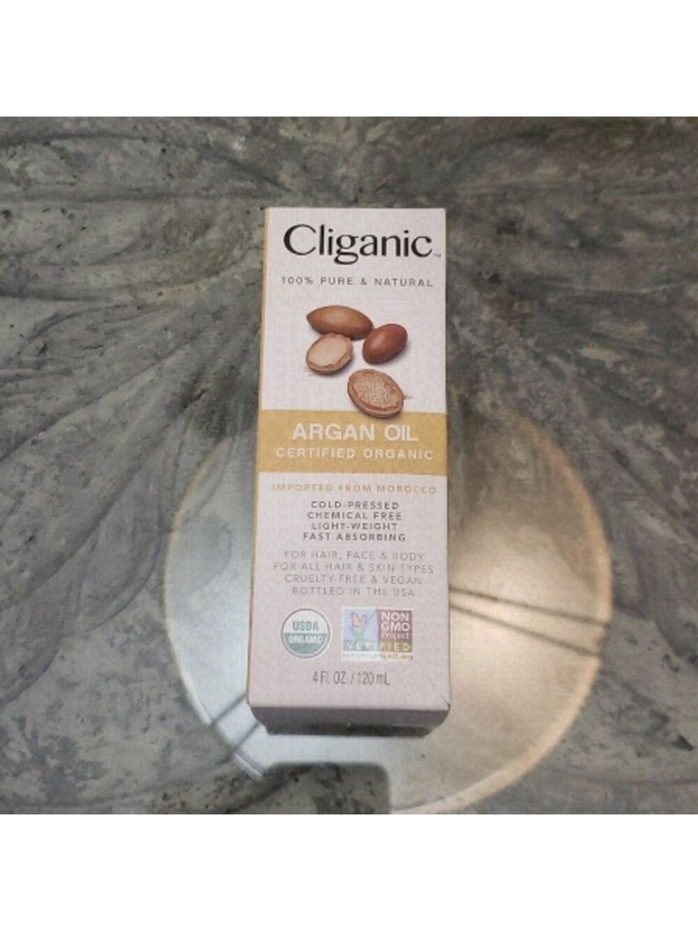 𝅺CLIGANIC ARGAN OIL CERTIFIED ORGANIC